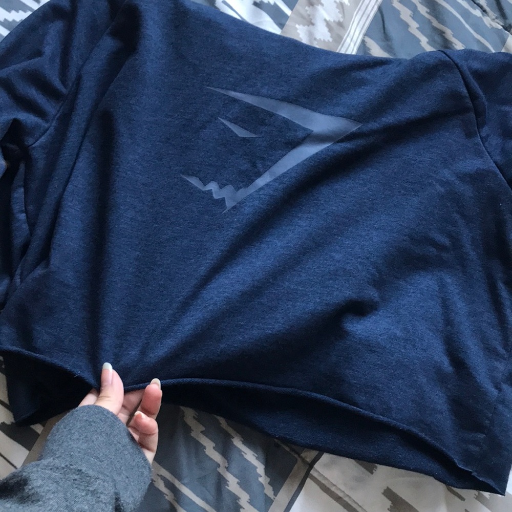Crop gymshark hoodie